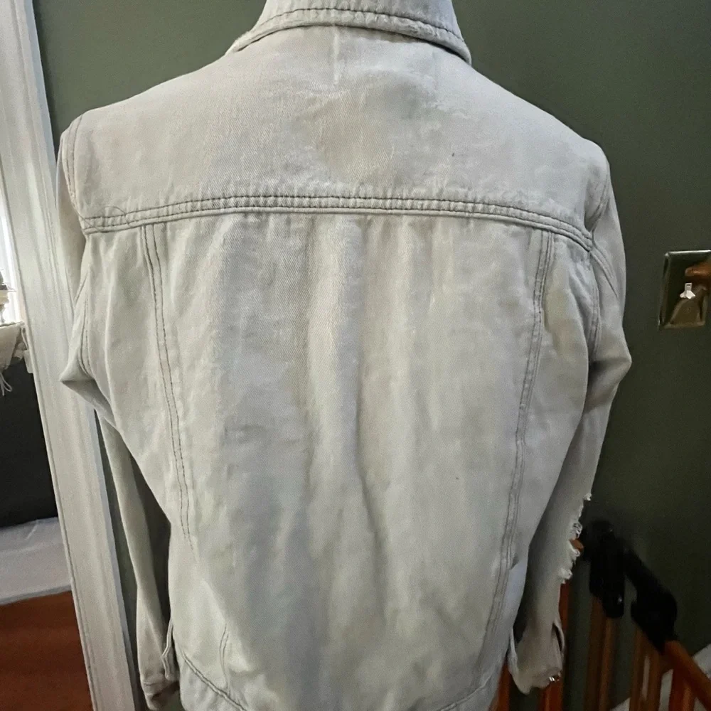 Women's Distressed Denim Jacket